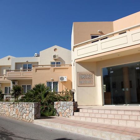 Dimitris Apartments Platanias Exterior foto